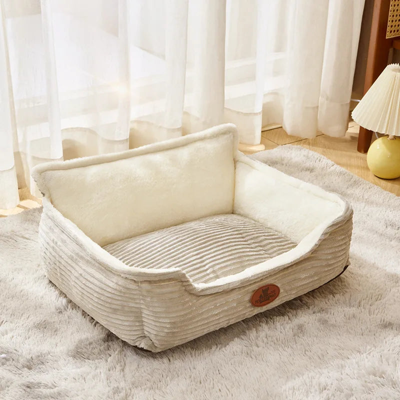 Pet Bed for Dogs and Cats Washable Dog Sofa for Small To Medium Breeds All-Season Mat Cozy Durable Dog Accessories Pet Supplies - high-quality product