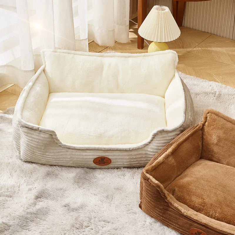 Pet Bed for Dogs and Cats Washable Dog Sofa for Small To Medium Breeds All-Season Mat Cozy Durable Dog Accessories Pet Supplies All-Season Comfort - product feature