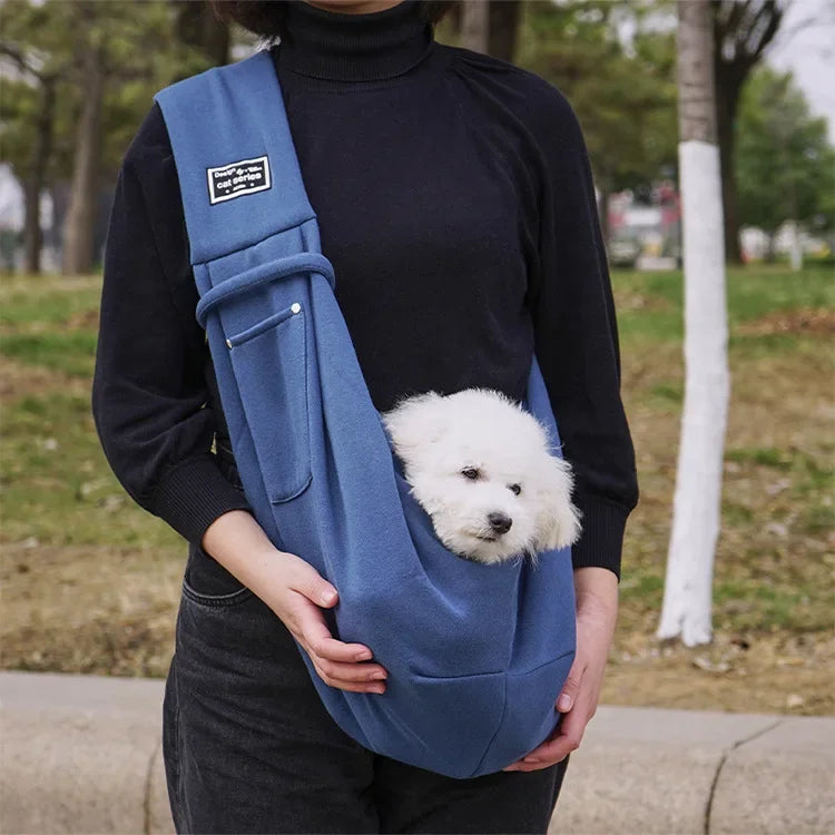Comfortable Dog Bag Pet Crossbody Shoulder Bag Outdoor Travel Portable Cat Puppy Sling Carrier Bag Pet Carrying Supplies - high-quality product